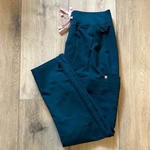 FIGS medium High-Waisted Yola 2.0 - Caribbean Blue